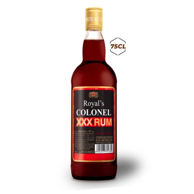Royal’s Colonel XXX Rum – 75CL – 42,8%