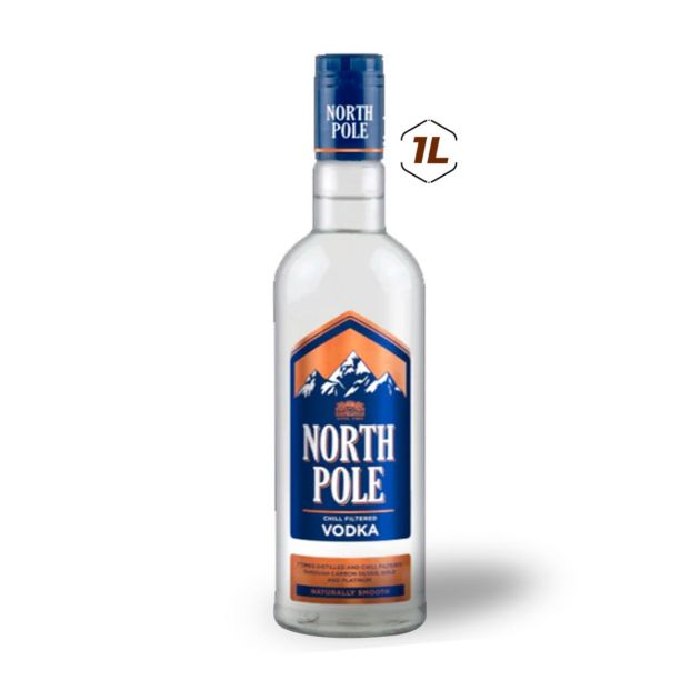 North Pole Vodka Chill Filtered – 1L – 40%